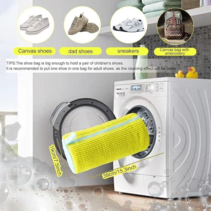 Shoe Washing Machine Bag